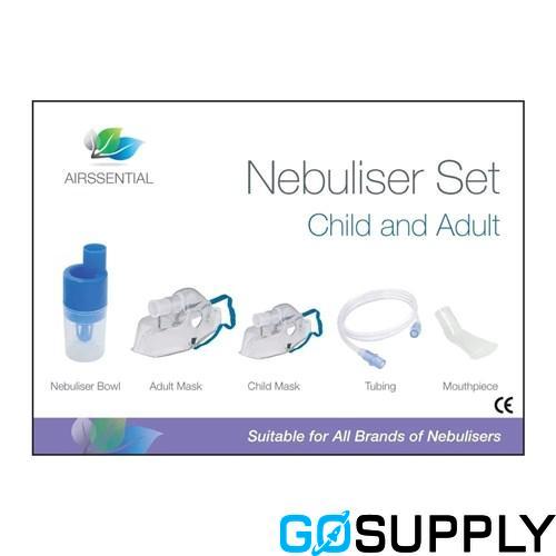 NEBULISER SET FOR CHILD AND ADULT