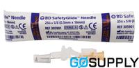 NEEDLE HYPO SAFETY - Type: Safety Glide Gauge: 25G Length: 5/8 - Packet (50 Single)