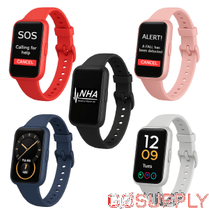 NHA Personal Medical Watch – National Health Australia – 4G Alarm with GPS & Fall Detection