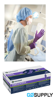 NITRILE EXAM GLOVES - Size: Extra Small Color: Purple - Packet (100 Single)