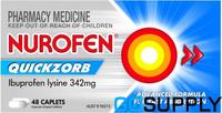 NUROFEN QUICKZORB CAP - Strength: 342MG Pack Size: 48 - Packet (48 Single)