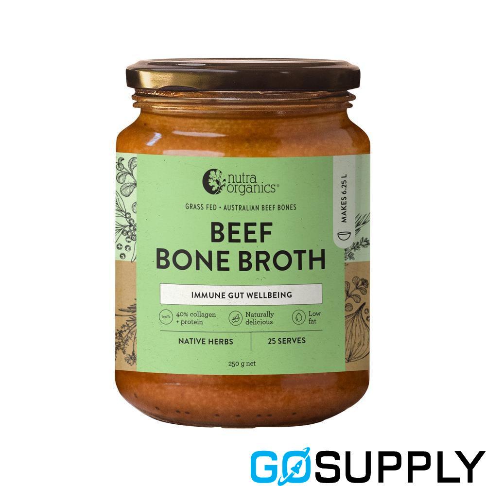 NUTRA ORGANICS BONE BROTH - Volume: 250g Flavour: Beef