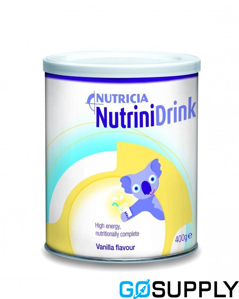 NUTRINIDRINK POWDER - Weight: 400G Flavour: Vanilla Carton : 12