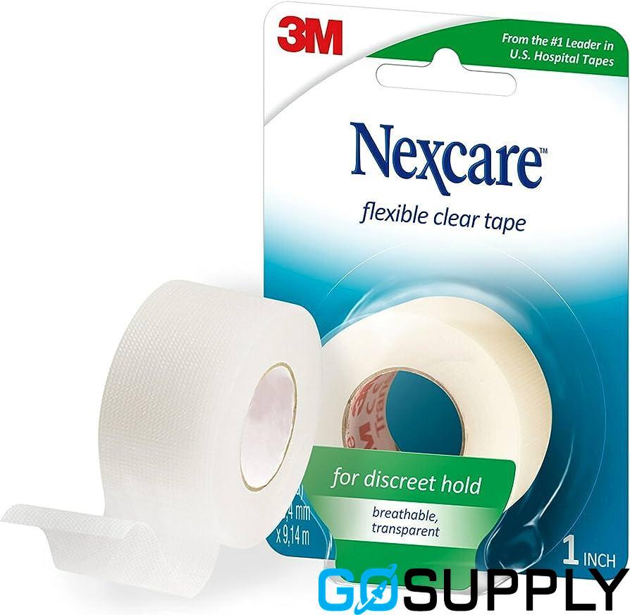 Nexcare First Aid Tape - Flexible Clear 25.4mm x 9.14m