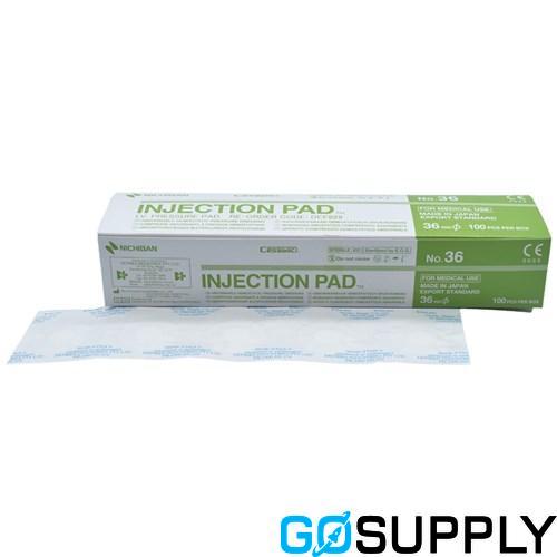 Nichiban - I.V Pressure Pad Injection Pad - 36mm - x100