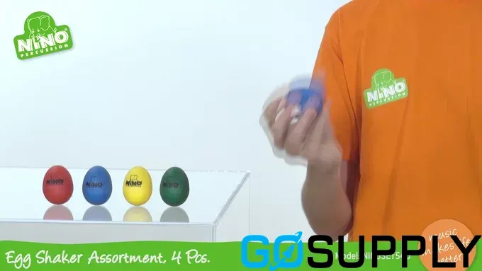 Nino Percussion High-Quality Egg Shakers for Music Enthusiasts