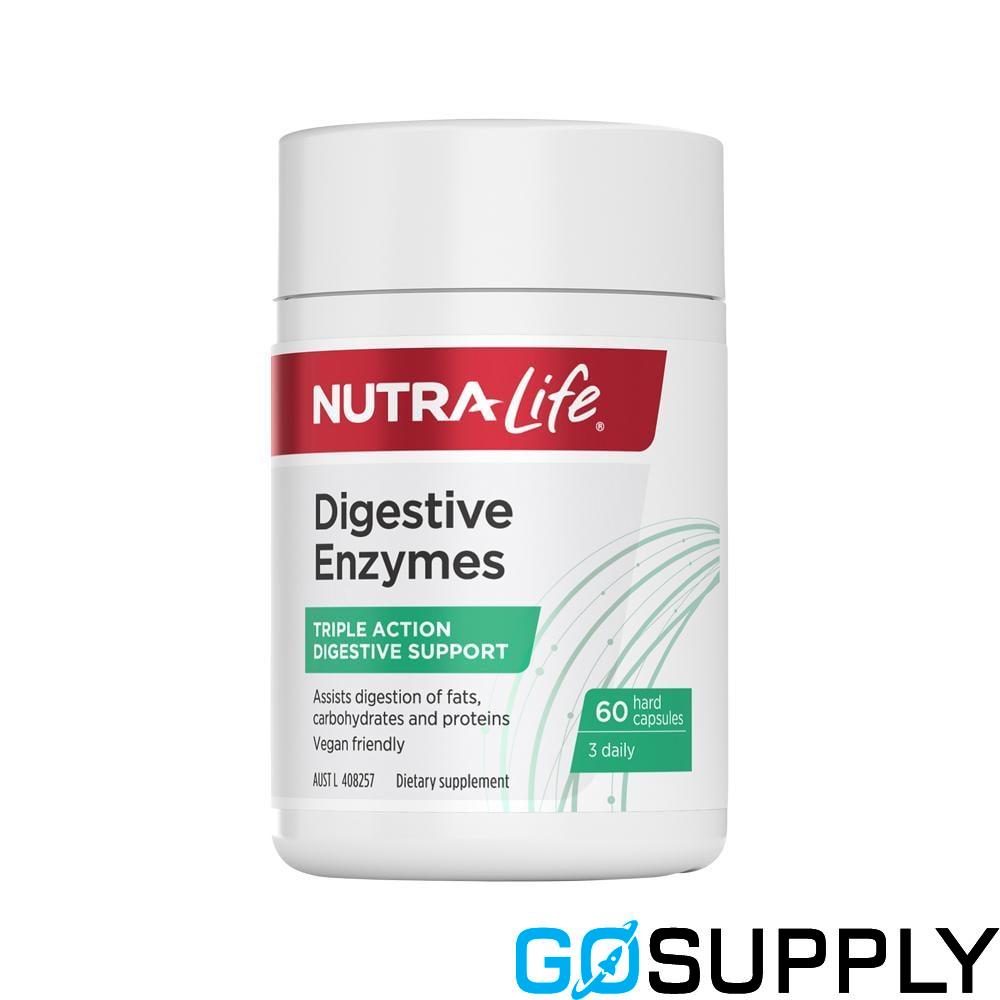 NutraLife Digestive Enzymes - Count: 60c
