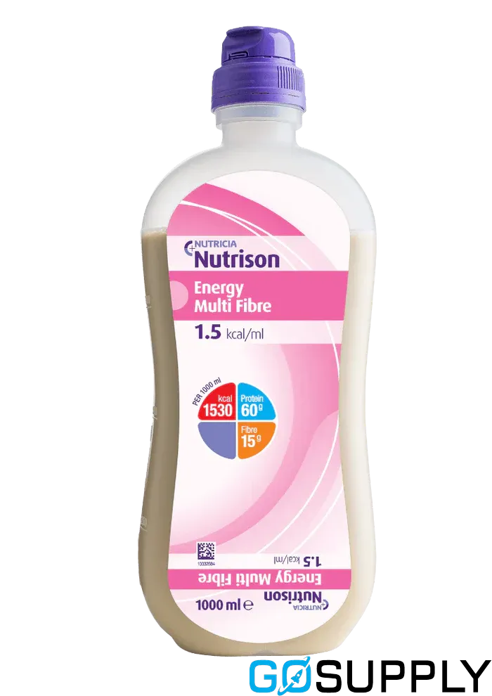 Nutrison Energy Multi Fibre - Caloric Density: 1.5kcal/ml Pack: x8