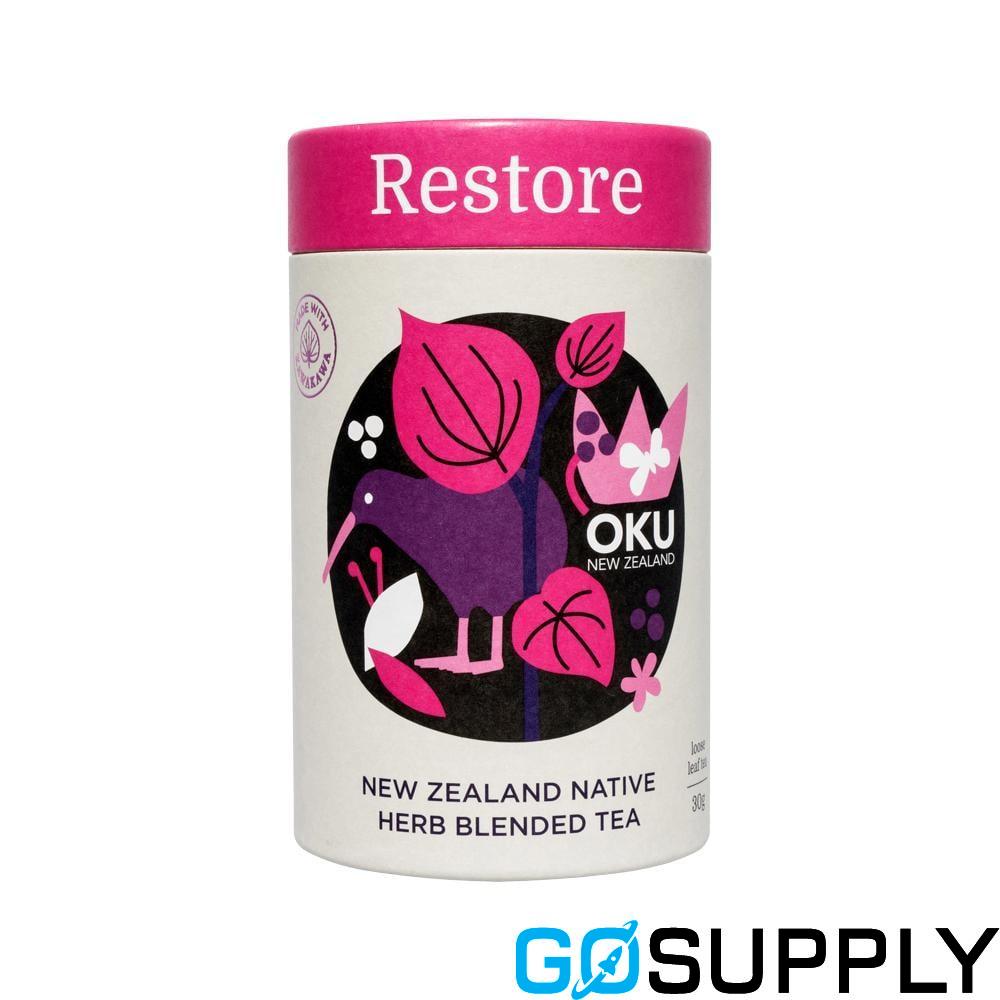 OKU New Zealand Restore Native Herb Tea - Type: Loose Leaf Weight: 30g