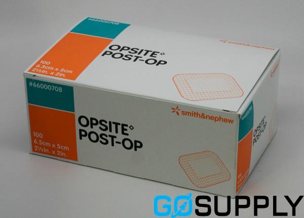 OPSITE POST-OP - Size: 6.5X5CM Pack Size: 100