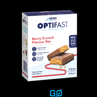 OPTIFAST VLCD BAR - Weight: 65g Flavour: Berry - Packet (6 Single)