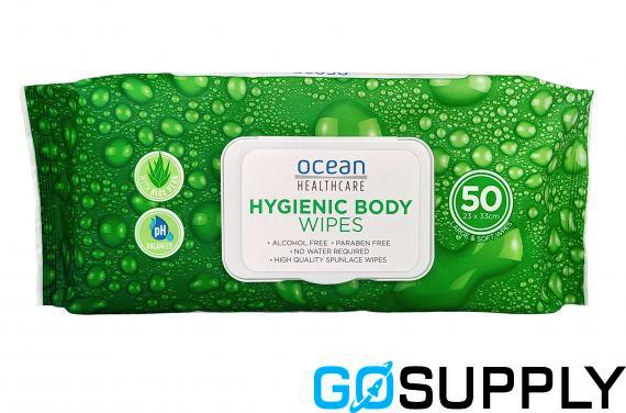 Ocean Hygiene Body Wipes 33cm x 23cm