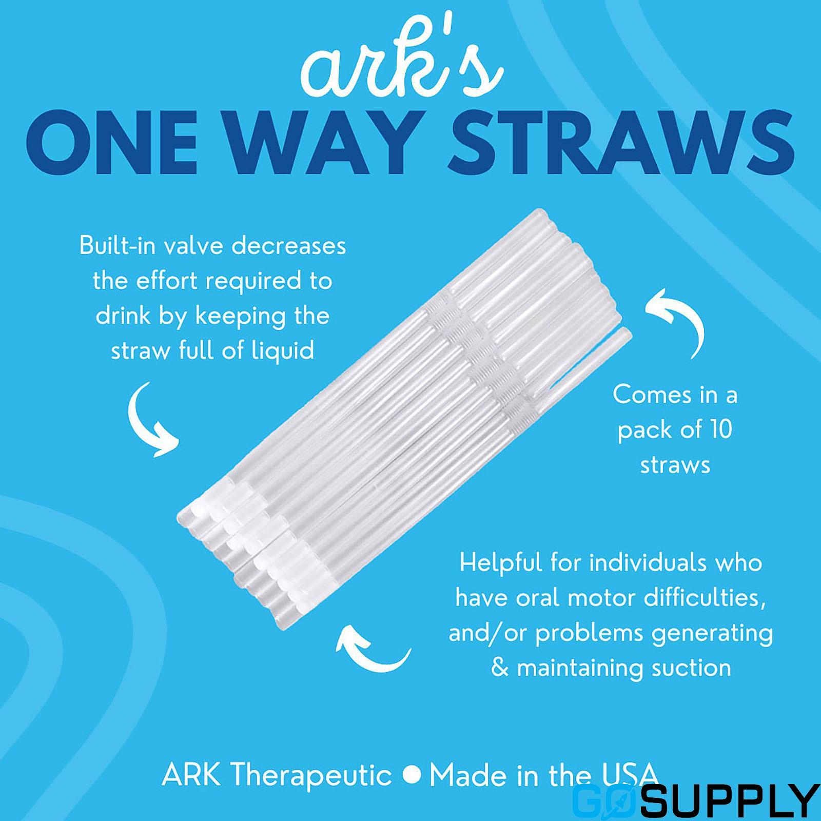   One-Way Straws