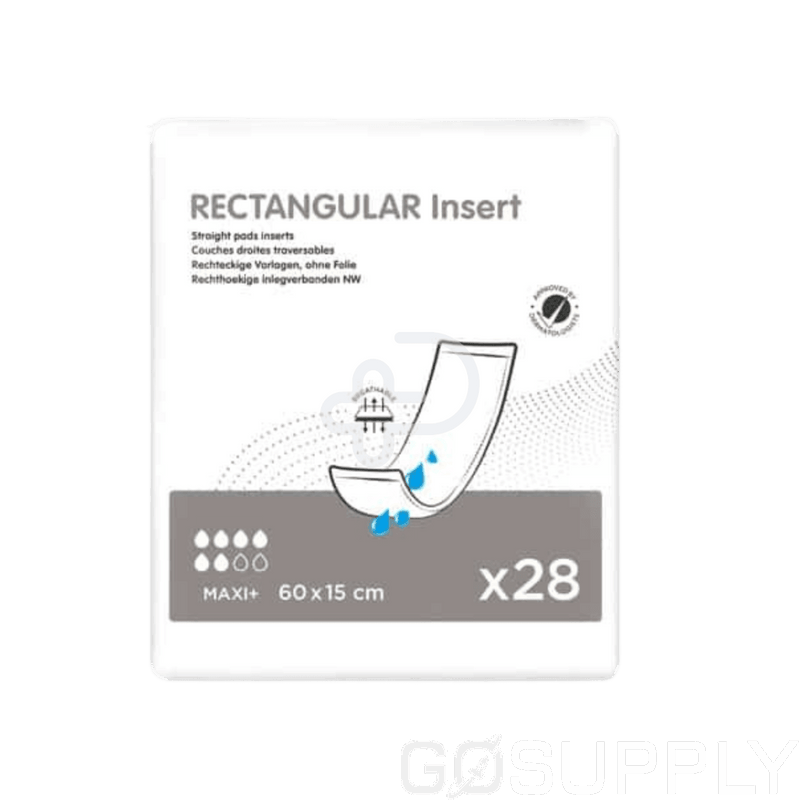 Ontex Rectanglar Inserts 60x15 (1 x carton)