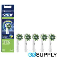 Oral-B CrossAction Replacement Brush Heads - Pack Size: 5 Pack Quantity: x1