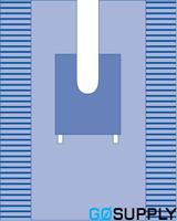 Orthopaedic Split T Drape - Carton