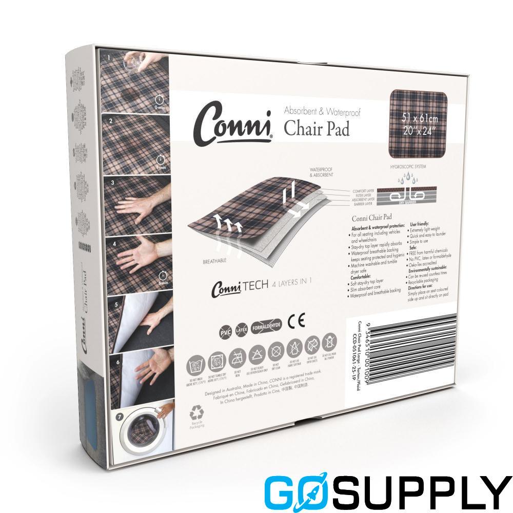 PAD CHAIR WATERPROOF - Size: 51X61CM Color: TARTAN