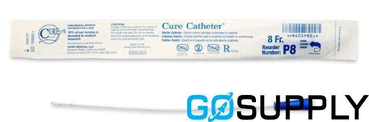 PAED CATH NELATON STRAIGHT TIP - Size: FR8 Length: 25CM