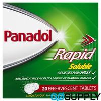 PANADOL - Type: RAPID SOL 500MG - Packet (20 Single)