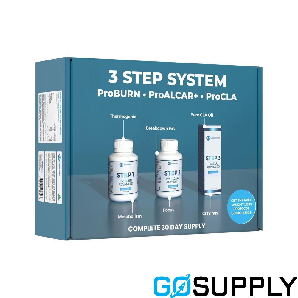 PC LABORATORIES THERMOGENIC ACCELERATOR - Type: 3 Step System