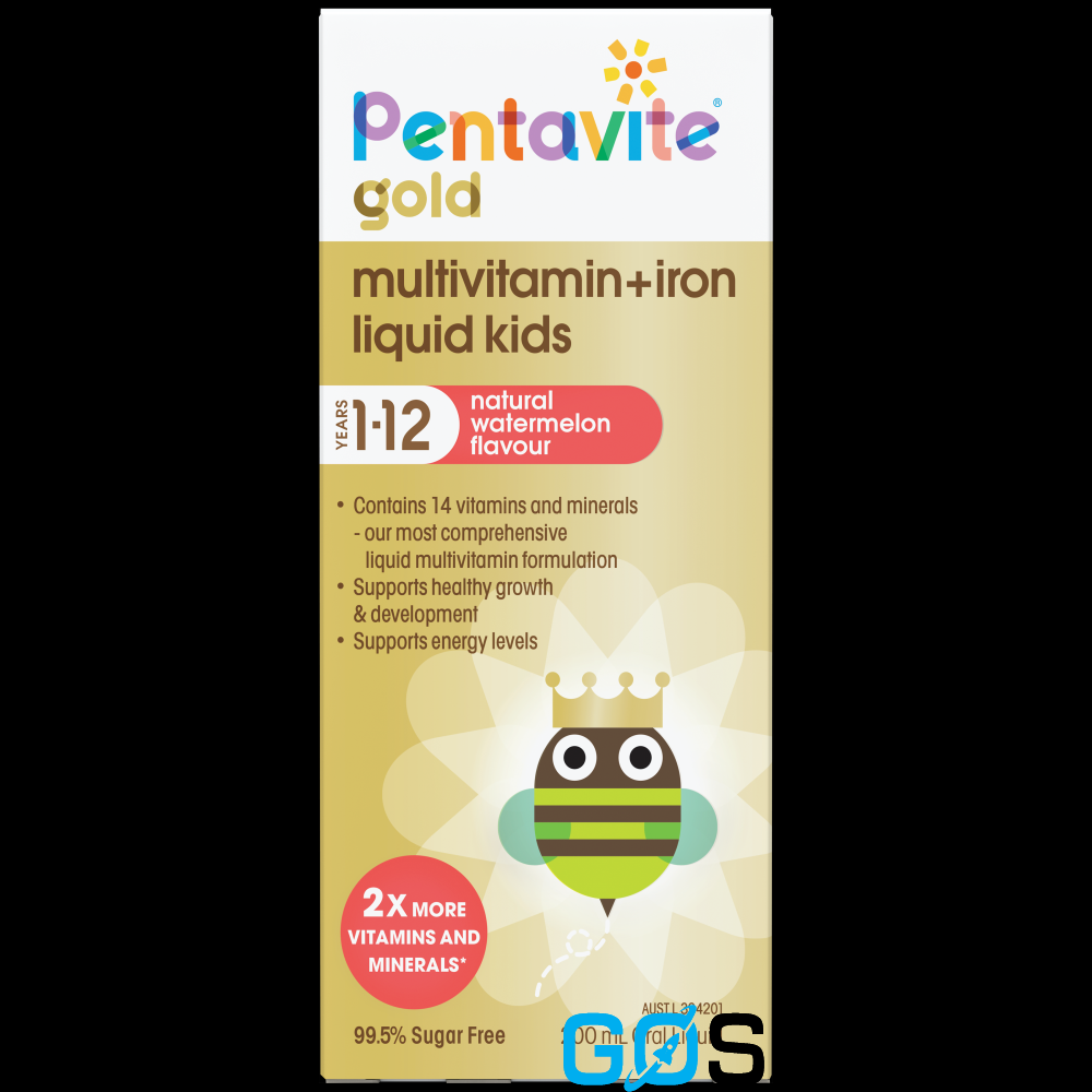 PENTAVITE MULTIVIT - Type: Gold Kids Liquid Volume: 200ML