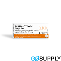 PHARMACY OWN IBUPROFEN - Dosage: 200MG Pack Size: 24 - Packet (24 Single)