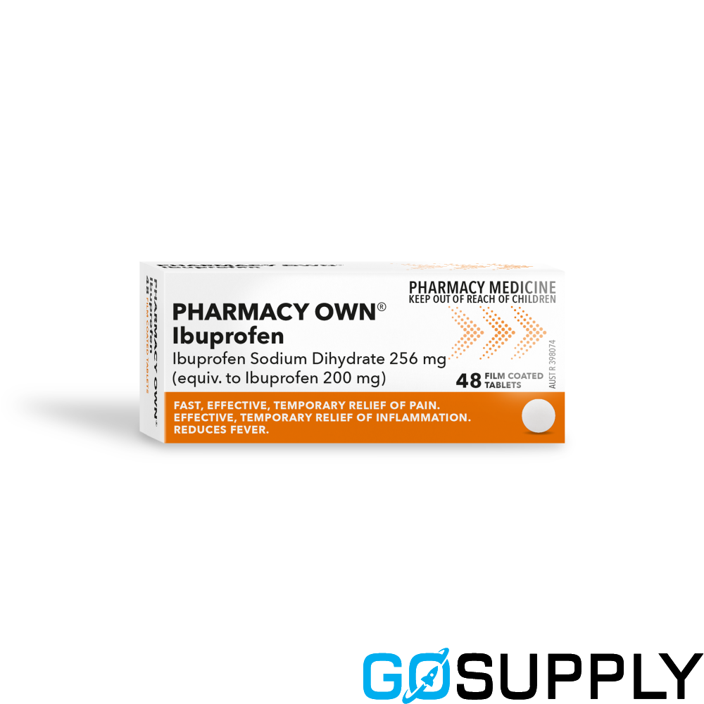 PHARMACY OWN IBUPROFEN - Dosage: 200MG Pack Size: 48