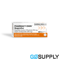 PHARMACY OWN IBUPROFEN - Dosage: 200MG Pack Size: 48 - Packet (48 Single)