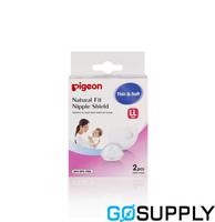 PIGEON SILICONE BREAST SHIELD - Size: 18MM - Packet (2 Single)
