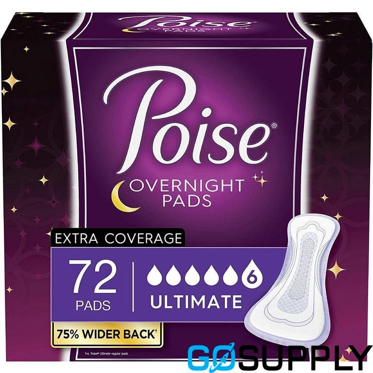 POISE PADS OVERNIGHT