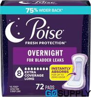 POISE PADS OVERNIGHT - Packet