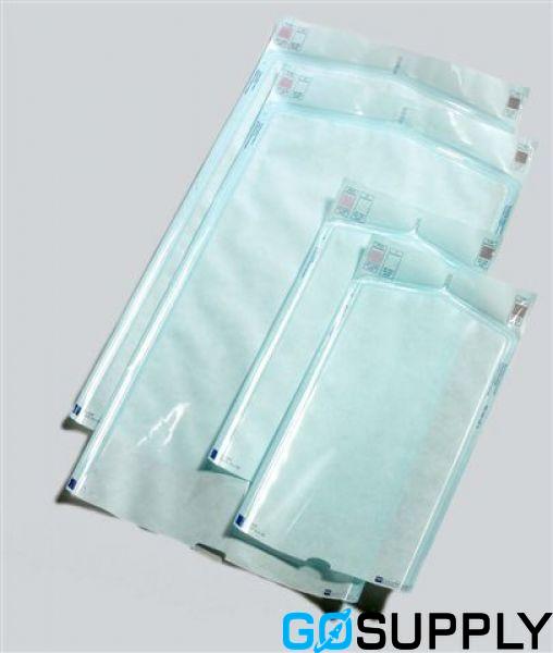 POUCH FLAT STEAM - Size: 150x380mm Sterilization: Steam