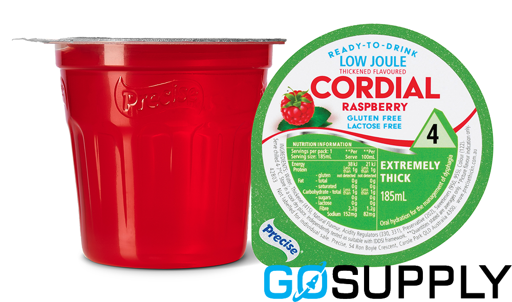PRECISE CORDIAL - Volume: 185ML Flavour: R/Berry Thickness Level: Extremely Thick LV4