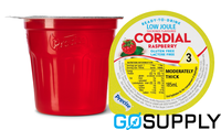 PRECISE CORDIAL - Volume: 185ML Flavour: R/Berry Thickness Level: Moderately Thick LV3 - Carton (12 Single)
