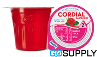 PRECISE DRINK - Volume: 185ML Flavour: Raspberry Cordial Thickness Level: Mildly Thick LV2 - Carton (12 Single)