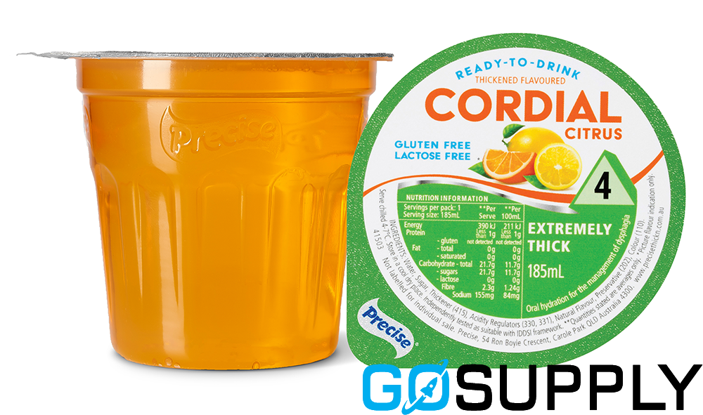 PRECISE LV4 - Volume: 185ML Flavour: Citrus Cordial Thickness: Extremely Thick