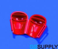 PROTECTIVE CAP - Color: RED - Packet (50 Single)