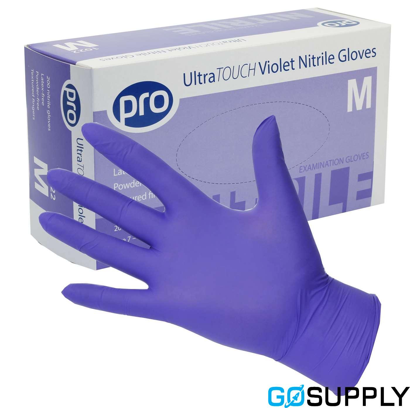 PURPLE NITRILE* Examination Gloves (Extra Large)