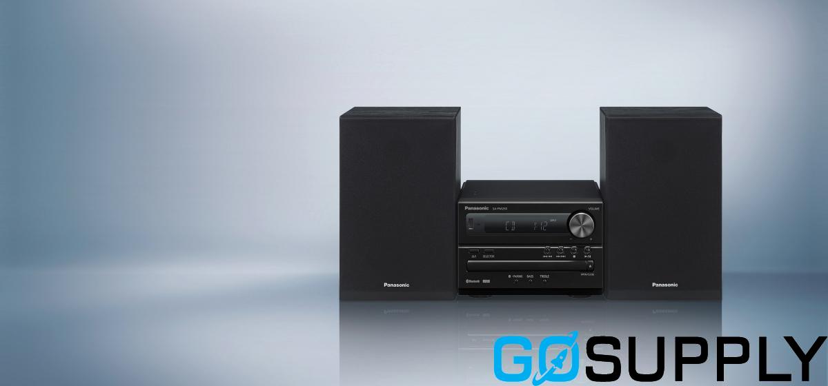 Panasonic SC-PM250 CD Stereo System - High-Quality Sound and Compact Design