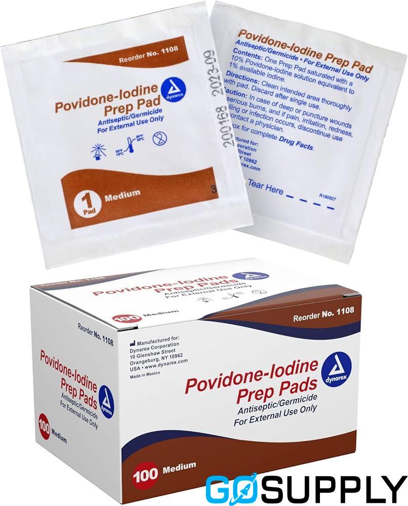 Povidone Iodine Antiseptic Wipes 