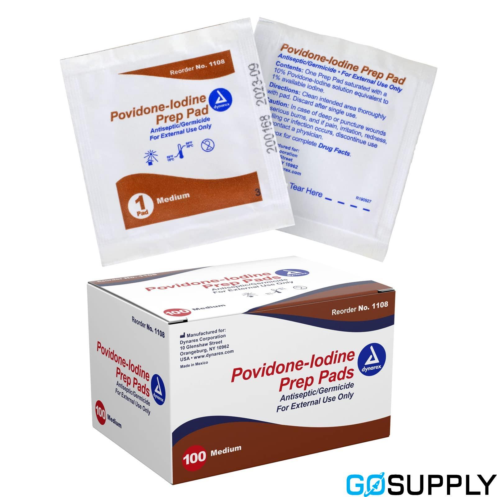 Povidone Iodine Antiseptic Wipes 