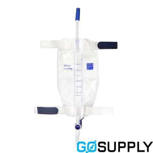 Premier Leg Bag - Capacity: 750mL Tube Length: 10cm Tap Type: Flip