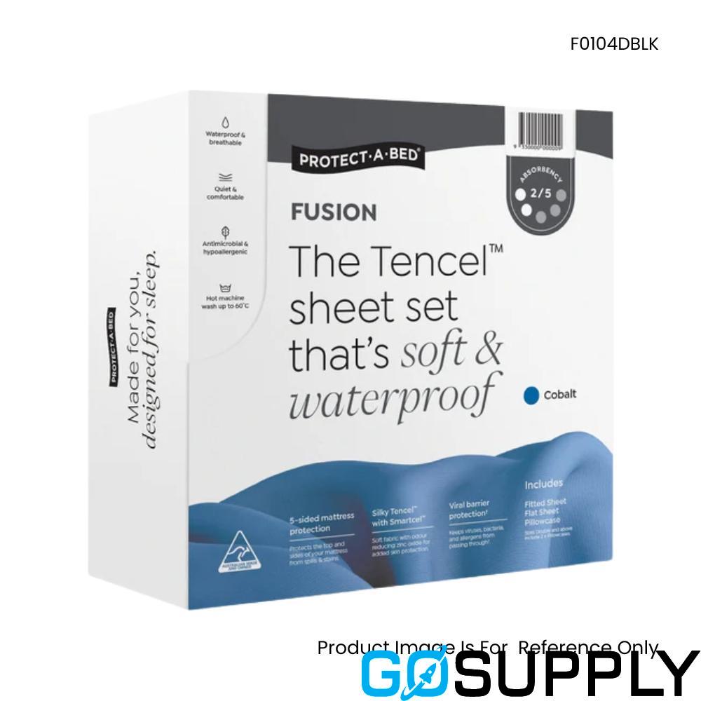 Protect-A-Bed Fusion Tencel Sheet Set (Double · Cobalt)