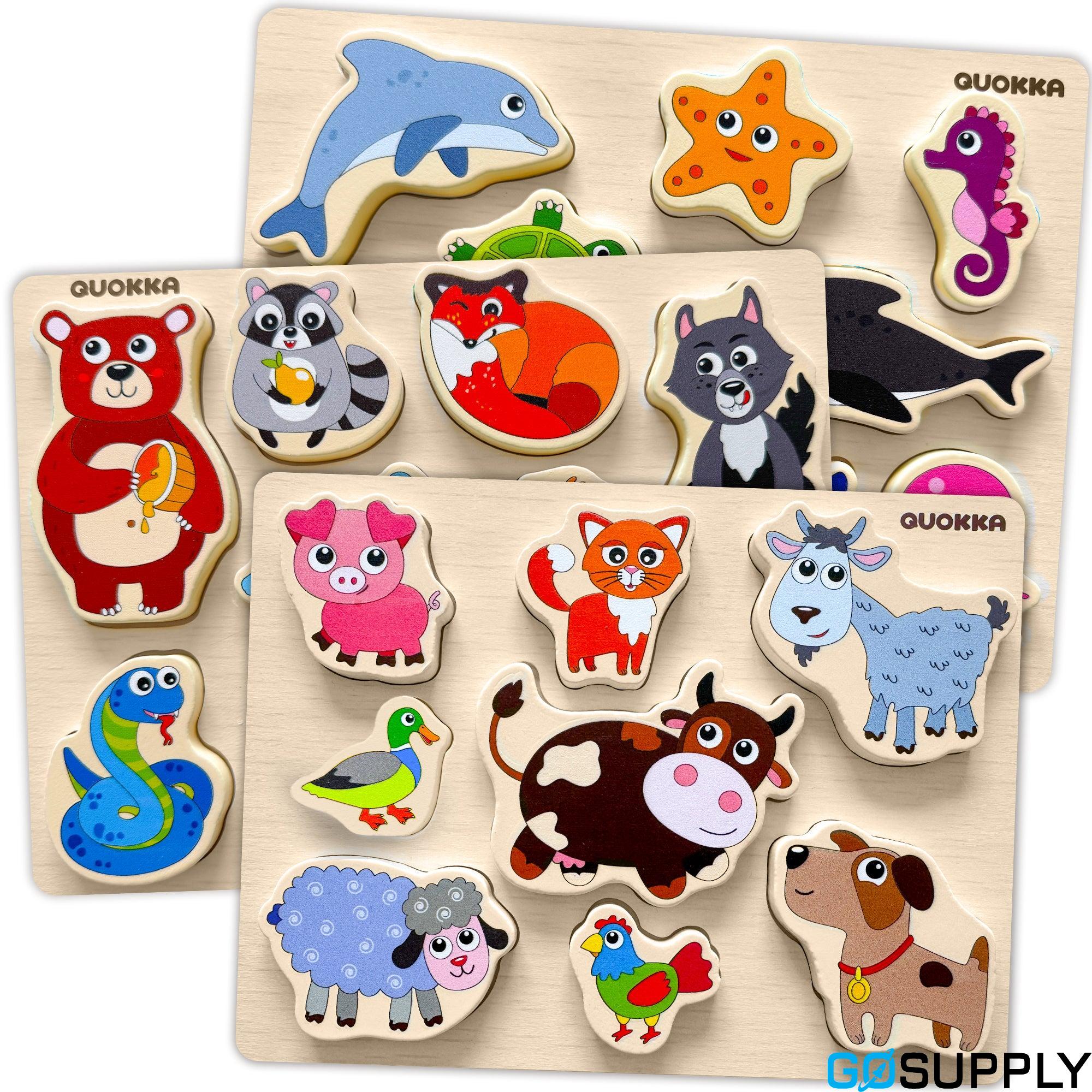 QUOKKA Puzzles for Toddlers