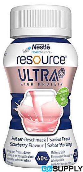 RESOURCE ULTRA+ HIGH PROTEIN - Volume: 125ML Flavour: Strawberry