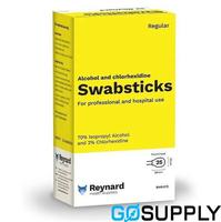 REYNARD ALCOHOL CHX SWABSTICKS (Regular) - Box