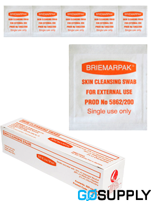 Reynard Alcohol Prep Pads - Alcohol: 70% Chlorhexidine: 2%