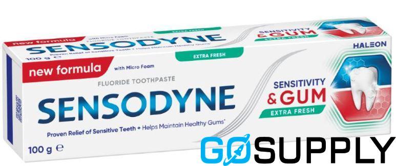SENSODYNE TOOTHPASTE - Type: Sen & Gum Extra Fresh Weight: 100G