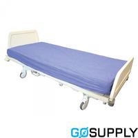 SHEET FITTED - Color: DARK BLU Dimensions: 190 X 90CM