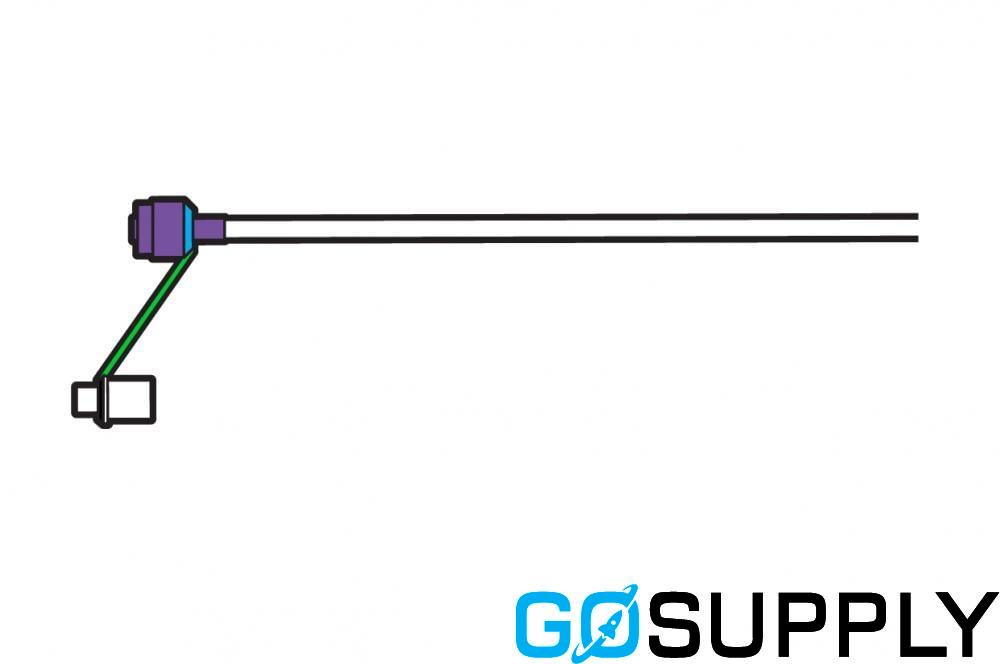 SHORT-TERM ENFIT NG TUBE - Size: 6FR Color: Purple Length: 50CM